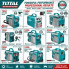 TOTAL Inverter Welding Machine Series - MMA, MIG, TIG & Multi-Process Combo -