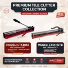 CROWN Professional Manual Bearing Sliding Tile Cutter Machine All Models