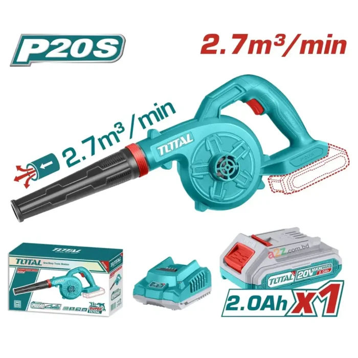 TOTAL TABLI200281 Cordless Blower 20V