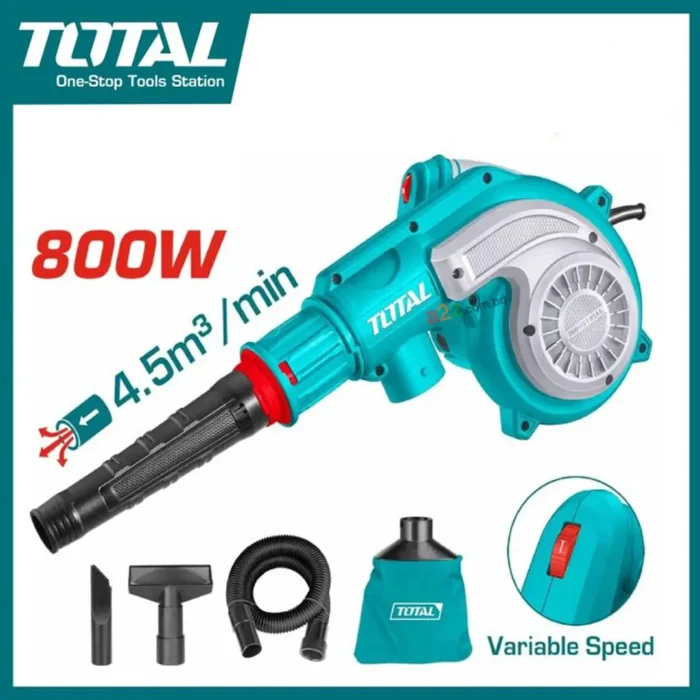 TOTAL TB8036 Aspirator Blower 800W