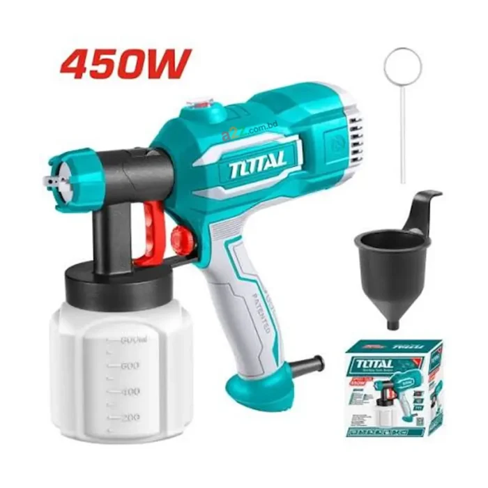 total-tt3506-electric-spray-gun TOTAL TT3506 Electric Spray Gun 450W
