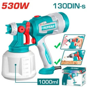 TOTAL TT4506 Electric Spray Gun with Dust Blower 530W