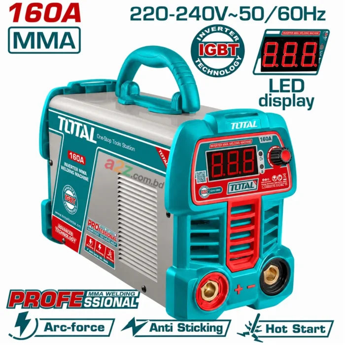 total-tw216069-welding-machine TOTAL TW216069 Inverter IGBT Welding Machine
