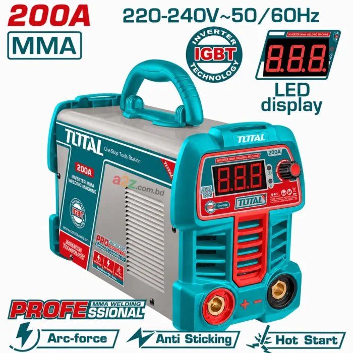 total-tw220069-welding-machine TOTAL TW220069 Inverter MMA Welding Machine 200A