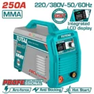 TOTAL TW225029 Inverter MMA Welding Machine Dual Voltage LCD