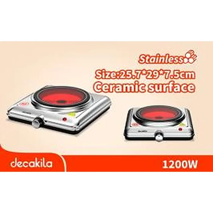 Decakila Ceramic Cooker KECC012M - পোর্টেবল সিরামিক ইলেকট্রিক কুকার