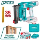 TOTAL Cordless Pin Nailer TCBNLI3606