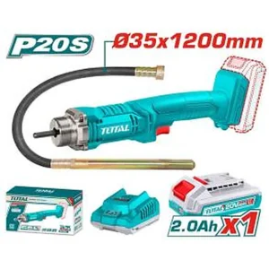 TOTAL Cordless Concrete Vibrator 20V মডেল TCVLI2023011