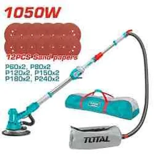 TOTAL Drywall Sander TDWS105016 - 1050W LED লাইট সহ ওয়াল স্যান্ডার