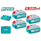 TOTAL P20S Lithium-Ion Battery And Charger Kit TFBCLI20244
