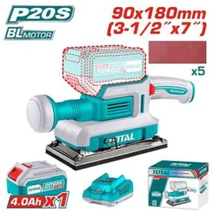 TOTAL Cordless Finishing Sander 20V মডেল TFSLI20311 এর ছবি