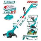 TOTAL Cordless Grass Trimmer TGTLI203285