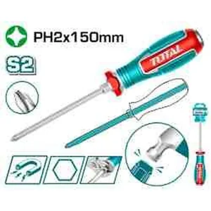 TOTAL Phillips Go-Through Screwdriver PH2 মডেল TGTPH2150