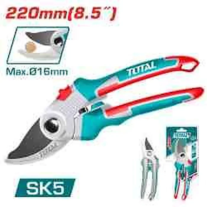 TOTAL Pruning Shear THT0601 - বাগানের জন্য উচ্চমানের প্রুনিং কাঁচি