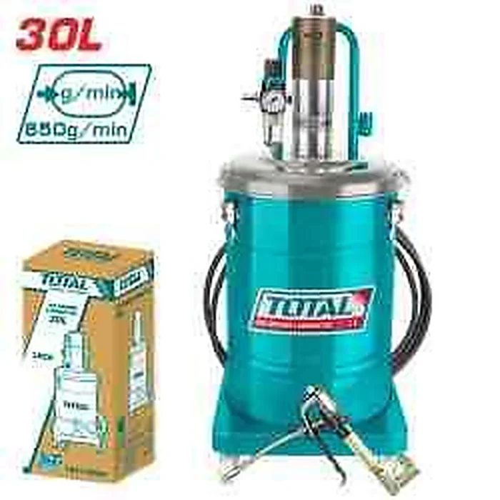 THT118302 TOTAL Air Grease Lubricator 30L মডেল THT118302 - শিল্প কারখানার জন্য গ্রিজিং টুল