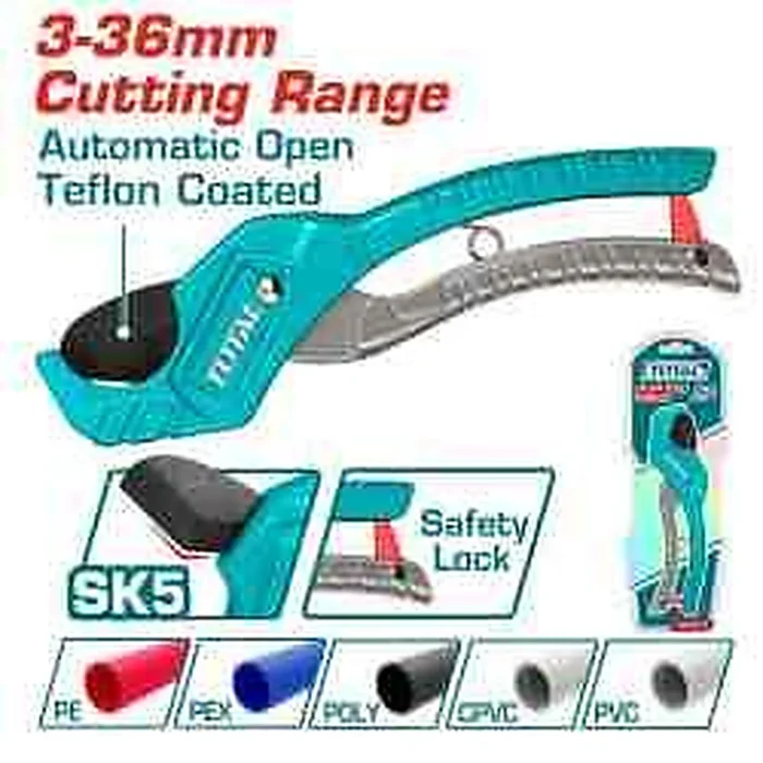 TOTAL Pvc Pipe Cutter THT53135