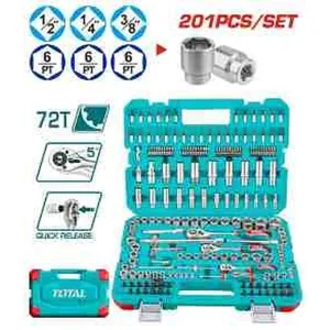 TOTAL Socket Set ২০১ পিস মডেল THTS082016 এর ছবি