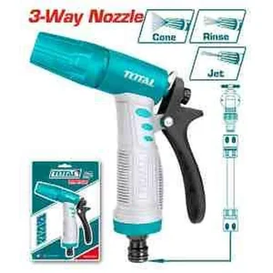 TOTAL Plastic Trigger Nozzle 3-Way THWS010301 - পানি স্প্রে নজল