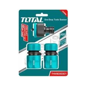 TOTAL Hose Quick Connector Set 3Pcs - Model THWS030301