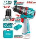 TOTAL Compact Brushless Cordless Impact Drill TIDLI166062