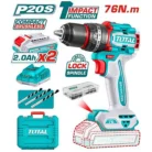 TOTAL Compact Brushless Cordless Impact Drill TIDLI20768