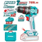 TOTAL Compact Brushless Cordless Impact Drill TIDLI207686