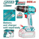 TOTAL Brushless Cordless Impact Drill TIDLI209681