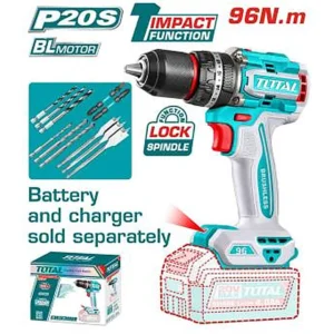 TOTAL Brushless Cordless Impact Drill TIDLI209681