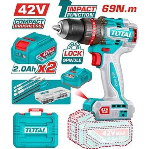 TOTAL Compact Brushless Cordless Impact Drill TIDLI426982