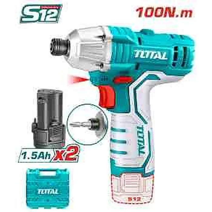 TOTAL Lithium-Ion Impact Driver TIRLI1201