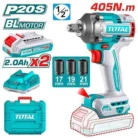 TOTAL Cordless Impact Wrench TIWLI2045