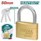 TOTAL Heavy Duty Brass Padlock TLK32502