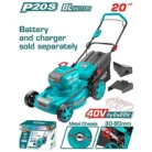 TOTAL Cordless Lawn Mower TLMLI4020