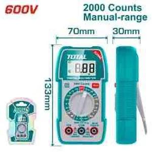 TOTAL Digital Multimeter TMT5360011