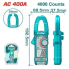 TOTAL Digital Ac Clamp Meter TMT762001