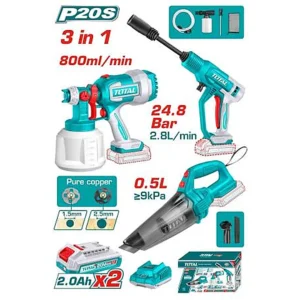 TOTAL Cordless 3 Pcs Combo Kit TOSLI230522