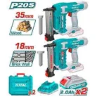 TOTAL Cordless 2 Pcs Combo Kit TOSLI240301