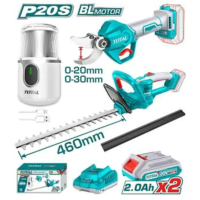 TOTAL Cordless 3 Pcs Combo Kit TOSLI240688