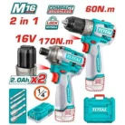 TOTAL Cordless 2 Pcs Combo Kit TOSLI240968