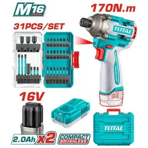 TOTAL Cordless Impact Driver TOSLI241083
