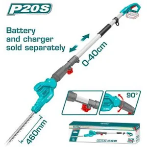 TOTAL Cordless Pole Hedge Trimmer TPHT201601