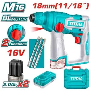 TOTAL Cordless Rotary Hammer TRHLI16168