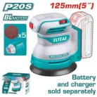 TOTAL Cordless Random Orbit Sander TROSLI2002
