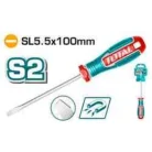 TOTAL Slotted Screwdriver TSDSL5100