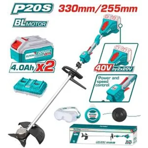 TOTAL Cordless String Trimmer TSTLI200285 - ব্যাটারি ও চার্জারসহ বুশ কাটার