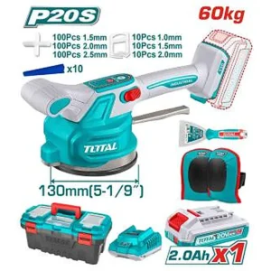 TOTAL Cordless Tile Vibration Machine TTVLI20018