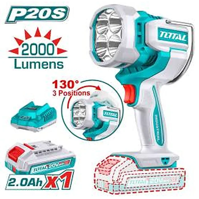 TOTAL Cordless Work Lamp TWLI20881