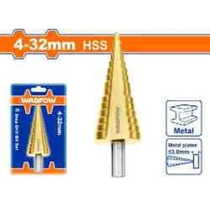 WADFOW Step Drill Bit WJD1403 - 4-32mm স্টেপ ড্রিল বিট ছবি