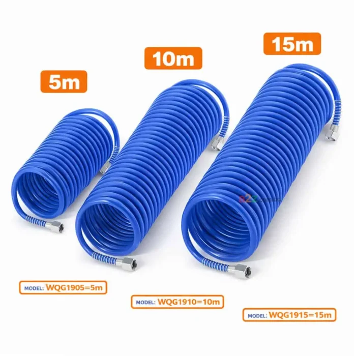 Wadfow Professional Air Hose Pipe Series 5M 10M and 15M All Models Combo