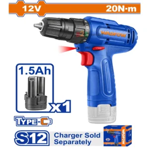 WADFOW 12V Cordless Drill